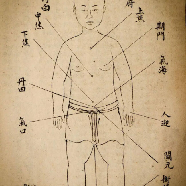 acupuncture map